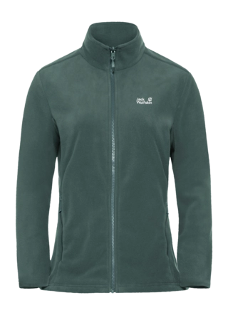 Vest Jack Wolfskin Women Taunus 200 FZ Sago Palm Regular Fit