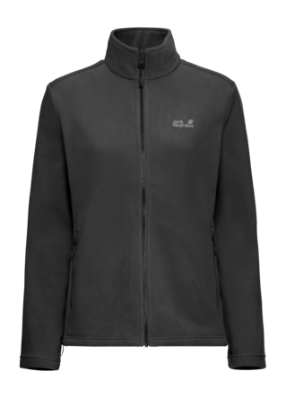 Vest Jack Wolfskin Women Wild Rebel 200 FZ Paw Black Regular Fit