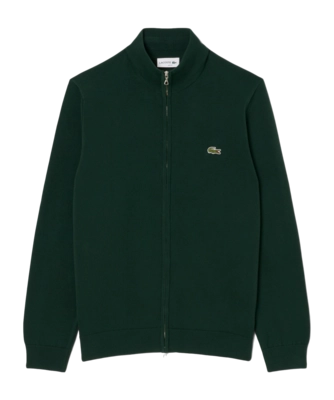 Zip Sweatshirt Lacoste Men AH1957 Sinople