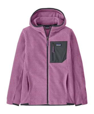Vest Patagonia Kids R1 Air Full-Zip Hoody Brisk Purple