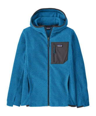 Vest Patagonia Kids R1 Air Full-Zip Hoody Uplift Blue