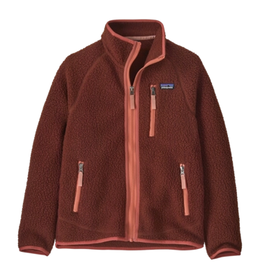 Vest Patagonia Kids Retro Pile Jacket Dried Vanilla