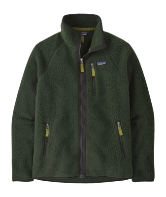 Vest Patagonia Men Retro Pile Jacket Old Growth Green