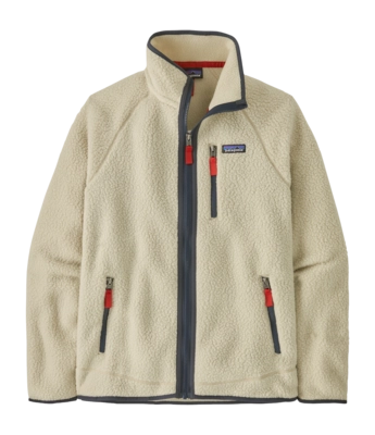 Vest Patagonia Men Retro Pile Jacket Pelican w/Smolder Blue