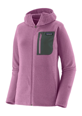 Vest Patagonia Women R1 Air Full-Zip Hoody Brisk Purple