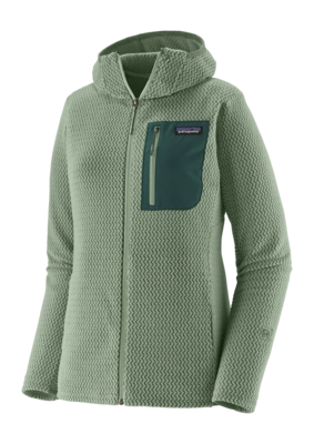 Vest Patagonia Women R1 Air Full-Zip Hoody Ellwood Green