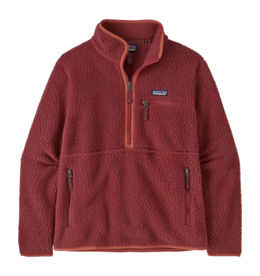 Vest Patagonia Women Retro Pile Marsupial Sequoia Red