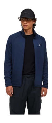 Vest Peak Performance Men Rider Essentials Midlayer Zip Jacket Blue ...