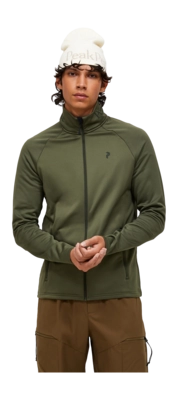 Vest Peak Performance Men Rider Essentials Midlayer Zip Jacket Pine ...