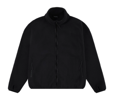 Vest Poederbaas Women Four Seasons Fluffy Jacket Black