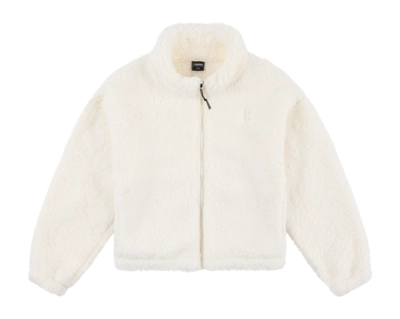 Vest Poederbaas Women Four Seasons Fluffy Jacket Off White