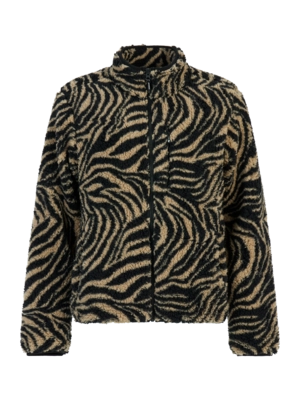 Vest Protest Women Prtadele BambooBeige Outdoor Full Zip Top Relaxed Fit