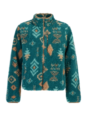 Vest Protest Women Prtadele Rainstorm Blue Outdoor Full Zip Top Relaxed Fit