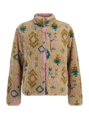 Vest Protest Women Prtadele Outdoor Vintage Pink Full Zip Top Relaxed Fit