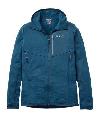 Vest Rab Men Ascendor Hoody Tempest Blue
