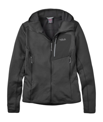 Vest Rab Women Ascendor Hoody Black