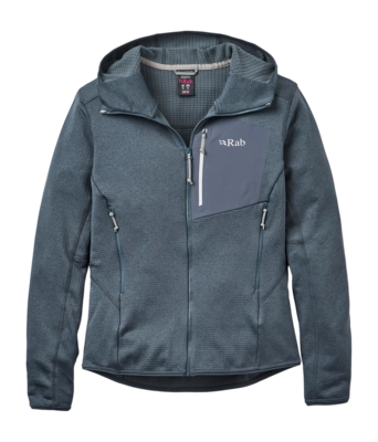 Vest Rab Women Ascendor Hoody Steel