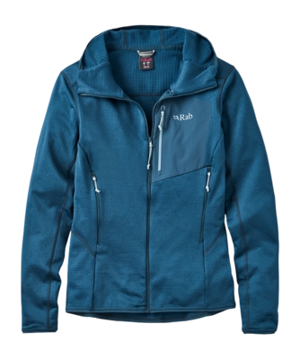 Vest Rab Women Ascendor Hoody Tempest Blue