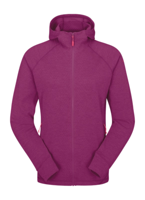 Vest Rab Women Nexus Hoody Mulberry