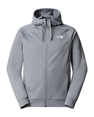 Vest The North Face Men Reaxion 2.0 Hooded Full Zip Jacket Monument Grey Dark Heathr