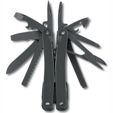 SwissTool Victorinox Spirit 28 Black + Nylon Case