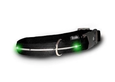Halsband Visiglo Lichtgevend Zwart