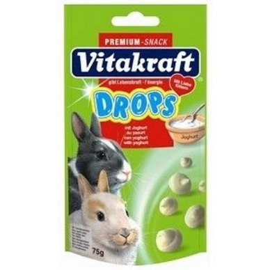 Knaagdierensnacks Vitakraft Yoghurt Drops Konijn (9 Stuks)