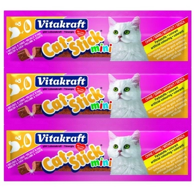 Cat-Stick Vitakraft Mini Gevogelte & Lever (20 stuks)