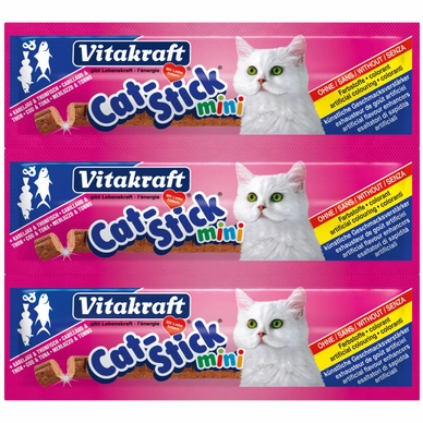 Cat-Stick Vitakraft Mini Kabeljauw & Tonijn (20 stuks)