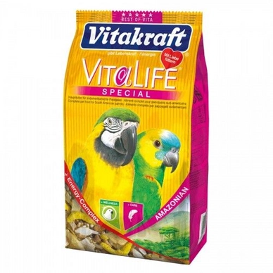 Vogelvoer Vitakraft Vitalife Papegaai Zuid-Amerika