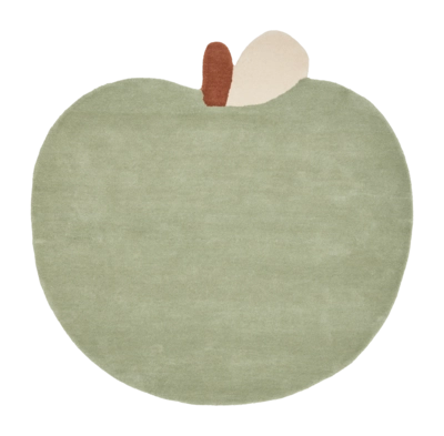Ferm Living Apple Tufted Vloerkleed Ø 110 cm - Tea Green