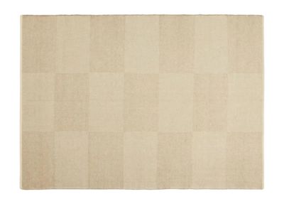 Vloerkleed HAY Check Rug Sand L Check (170 x 240 cm)