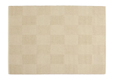 Vloerkleed HAY Check Rug Sand S Check (140 x 200 cm)