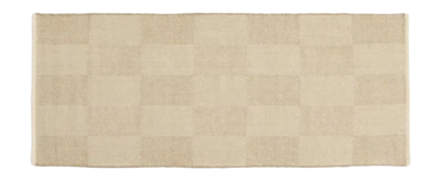 Vloerkleed HAY Check Rug Sand S Check (80 x 200 cm)
