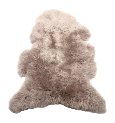 Vloerkleed Warmbat Skin Long Wool Taupe (100 x 80 cm)