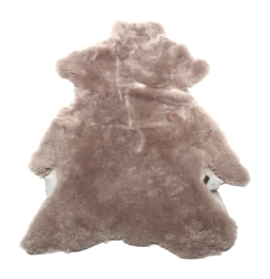 Vloerkleed Warmbat Skin Short Wool Taupe (110 x 80 cm)