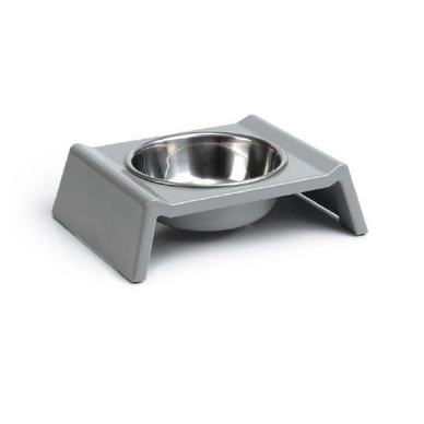 Voerbak Beeztees Delish Melamine Grijs