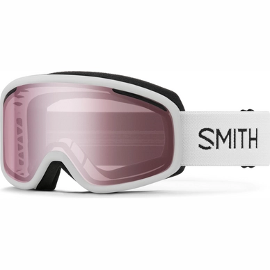 Masque de Ski Smith Women Vogue White 2021 / Red Solx Mirror Antifog
