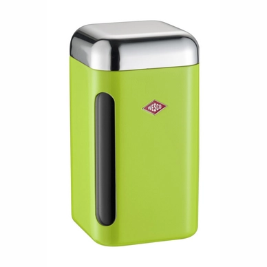 Canister Wesco Square Lime Green