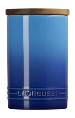 Storage jar Le Creuset Stoneware Signature with lid Azure 16.4 cm