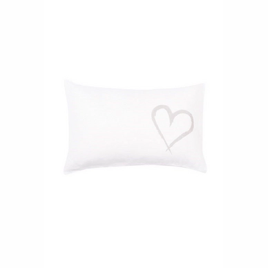 Sierkussen VT Wonen Basic Fun White Katoen- 40 x 60 cm