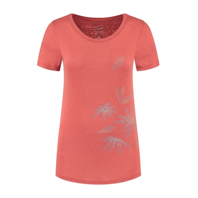 T-Shirt Blue Loop Denimcel Morning Glory Women Rust