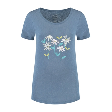 T-Shirt Blue Loop Women Denimcel Spring Garden Indigo