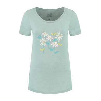 T-Shirt Blue Loop Women Denimcel Spring Garden Agave Green