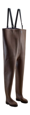 Waadpak Le Chameau Men Mer Renforcé Waders Marron