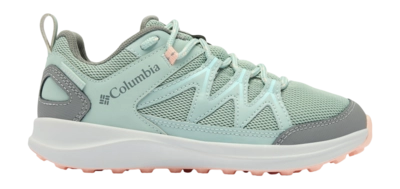 Wandelschoen Columbia Kids Youth Peakfreak Rush Waterproof Crushed Blue Blush Rose Omni-Tech