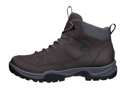 Wandelschoen ECCO Men Receptor Trekk Mid Coffee/Magnet Ecco Waterproof
