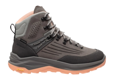 Wandelschoen Grisport Unisex Overland Mid Grey/Peach Vibram