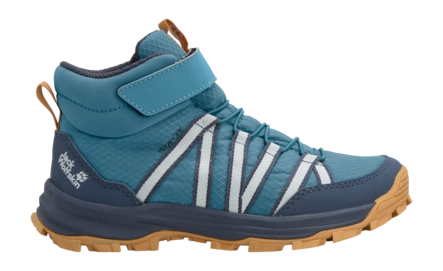 Wandelschoen Jack Wolfskin Kids Wild Hike Texapore Mid Galapagos VC