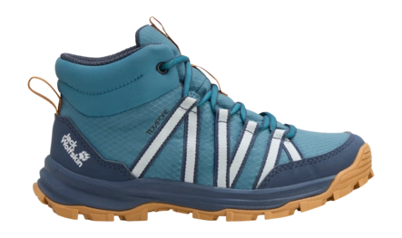 Wandelschoen Jack Wolfskin Kids Wild Hike Texapore Mid Galapagos